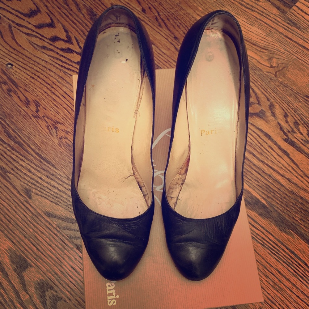 Christian Louboutin simple pump 85 kid size 40